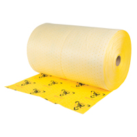 Premium Caution Rolls, Heavyweight, 150' L x 30" W, 57 gal. Absorbancy Distribution Industrielle GC