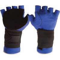 Anti-Impact Glove with Wrist Support, Size Small, Split Leather Palm Distribution Industrielle GC