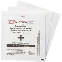Gaze Dynamic, Tampon, 4" lo x 4" la, St&eacute;rile, Dispositif m&eacute;dical Classe 1 Distribution Industrielle GC