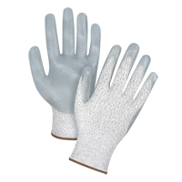 Gants haute performance r&eacute;sistants &agrave; la coupe, Taille Grand/9, Calibre 13, Rev&ecirc;tement Nitrile, Enveloppe en PEHP, ANSI/ISEA 105 niveau 4/EN 388 niveau 5 Distribution Industrielle GC