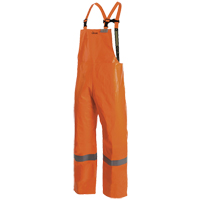 P162 041 Pantalon &agrave; bavette ignifuge Utili-Gard, Petit, Orange haute visibilit&eacute; Distribution Industrielle GC