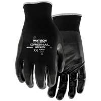 Gants enduits Stealth Original, 7/Petit, R&ecirc;vetement Nitrile, Calibre 13, Enveloppe en Nylon Distribution Industrielle GC
