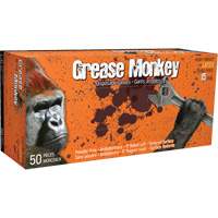 Gants Grease Monkey, Moyen, Latex, 15 mils, Sans poudre, Bleu Distribution Industrielle GC