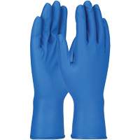 Grippaz Gloves, Small, Nitrile, 8-mil, Powder-Free, Blue Distribution Industrielle GC