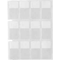 Core Series Self-Laminating Wire & Cable Labels, Vinyl, 0.5" L x 0.75" H, Clear Distribution Industrielle GC