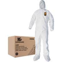 Combinaisons Kleenguard A40, 2T-Grand, Blanc, Microporeux Distribution Industrielle GC