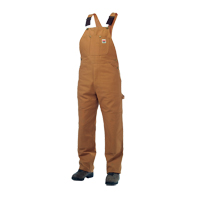 Salopettes en canevas de coton non doubl&eacute;e, Hommes, Grand, Brun Distribution Industrielle GC