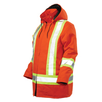 Parka de s&eacute;curit&eacute;, Orange haute visibilit&eacute;, Grand Distribution Industrielle GC