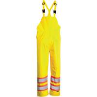 Open Road&reg; Bib Pants, Polyester, Small, High Visibility Lime-Yellow Distribution Industrielle GC