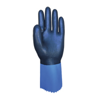 Gants enti&egrave;rement tremp&eacute;s et r&eacute;sistants aux produits chimiques Summitech, Taille Petit/7, 11,8" lo, Chloropr&egrave;ne, Doublure en Poly-coton, 59 mils Distribution Industrielle GC