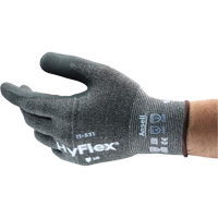 Gant enduit Hyflex r&eacute;sistant &agrave; la coupe, 6, R&ecirc;vetement Nitrile, Calibre 18, Enveloppe en Nylon Distribution Industrielle GC