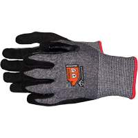 Gants en tricot de composite r&eacute;sistant aux coupures, Taille 6/T-petit, Calibre 13, Rev&ecirc;tement Mousse de nitrile, Enveloppe en Acier inoxydable/PEHP/TenActiv, ASTM ANSI niveau A7 Distribution Industrielle GC