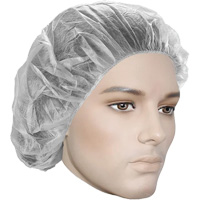 Bonnets bouffants, Polypropyl&egrave;ne, 18", Blanc Distribution Industrielle GC