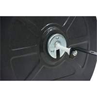 Miroir convexe rectangulaire/rond avec support, 12" h x 18" la, Int&eacute;rieur/Ext&eacute;rieur Distribution Industrielle GC