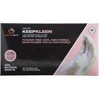 Disposable Gloves, Small, Vinyl, 4-mil, Powder-Free, White Distribution Industrielle GC