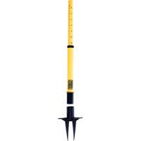 PLUS Barrier Post, 42" High, Yellow Distribution Industrielle GC