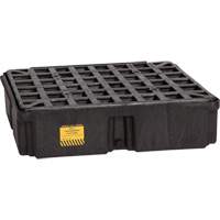 Plateforme de d&eacute;versement modulaire, Capacit&eacute; de d&eacute;versement 15 gal. US, 26" x 26,25" x 6,5" Distribution Industrielle GC