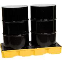 Plateforme de d&eacute;versement modulaire, Capacit&eacute; de d&eacute;versement 30 gal. US, 51,5'' x 26,25" x 6,5" Distribution Industrielle GC