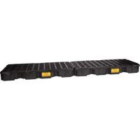 Plateforme de d&eacute;versement modulaire, Capacit&eacute; de d&eacute;versement 60,5 gal. US, 26,5" x 103,5" x 6,5" Distribution Industrielle GC