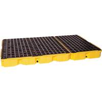 Modular Spill Platform, 88 US gal. Spill Capacity, 51.5" x 78.25" x 6.5" Distribution Industrielle GC