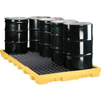Plateforme de d&eacute;versement modulaire, Capacit&eacute; de d&eacute;versement 121 gal. US, 51,5'' x 103" x 6,5" Distribution Industrielle GC