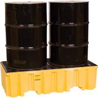Spill Containment Pallet, 66 US gal. Spill Capacity, 26.25" x 51" x 13.75" Distribution Industrielle GC