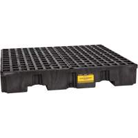 Spill Containment Pallet, 66 US gal. Spill Capacity, 51.5" x 51.5" x 8" Distribution Industrielle GC