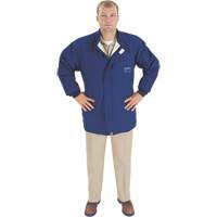 Veste de protection contre l'arc &eacute;lectrique, Moyen, Bleu, 40 cal/cm² Distribution Industrielle GC