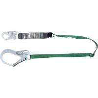 V-Series Lanyard, 6', Rebar Hook Center, Snap Hook Leg Ends, Polyester Distribution Industrielle GC