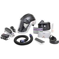 Ensemble APR &agrave; &eacute;puration d'air motoris&eacute; pour industrie lourde Versaflo, Capuchon & visi&egrave;re, Pile Lithium-ion Distribution Industrielle GC