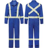 Combinaisons ignifuges 7 oz Avenger, Taille 34, Bleu royal Distribution Industrielle GC