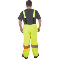 Salopette imperm&eacute;able RZ1000, Polyester, Petit, Jaune lime haute visibilit&eacute; Distribution Industrielle GC