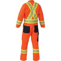 Ripstop Coveralls, Small, High Visibility Orange Distribution Industrielle GC