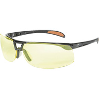Prot&eacute;g&eacute; Safety Glasses with HydroShield Lenses, Amber Lens, Anti-Fog/Anti-Scratch, ANSI Z87+ Distribution Industrielle GC