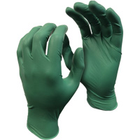 Gants 5559PF Green Monkey, Petit, Nitrile, 4 mils, Sans poudre, Vert Distribution Industrielle GC