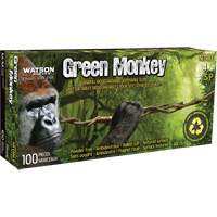 Gants 5559PF Green Monkey, Petit, Nitrile, 4 mils, Sans poudre, Vert Distribution Industrielle GC
