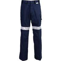 Pantalon haute visibilit&eacute;, Poly-coton, 32, Bleu marin Distribution Industrielle GC