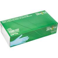 Puncture-Resistant Medical-Grade Disposable Gloves, Large, Nitrile, 4.5-mil, Powder-Free, Blue, Class 2 Distribution Industrielle GC