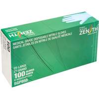 Puncture-Resistant Medical-Grade Disposable Gloves, 2X-Large, Nitrile, 3.5-mil, Powder-Free, Blue, Class 2 Distribution Industrielle GC