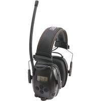 Couvre-oreilles et casque FM radio st&eacute;r&eacute;o num&eacute;rique Sync Electo de Howard Leight, Style Bandeau, 29 dB Distribution Industrielle GC
