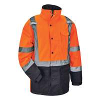 Parka thermique GloWear 8384 de Type R, Orange haute visibilit&eacute;, Grand Distribution Industrielle GC