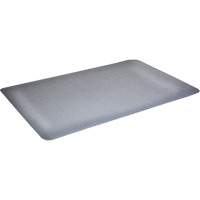 WD Foodmaster Anti-Microbial Mats, Smooth, 3' x 4' x 9/16", Grey, Nitrile/Rubber Distribution Industrielle GC
