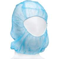 Cagoule jetable, Polypropyl&egrave;ne, Bleu Distribution Industrielle GC