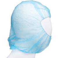 Cagoule jetable, Polypropyl&egrave;ne, Bleu Distribution Industrielle GC