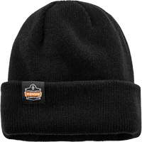 Tuque en tricot c&ocirc;tel&eacute; avec fermeture &agrave; glissi&egrave;re N-Ferno, Taille unique, Noir Distribution Industrielle GC