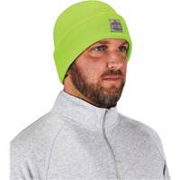 Bonnet en tricot c&ocirc;tel&eacute; N-Ferno, Taille unique, Vert lime haute visibilit&eacute; Distribution Industrielle GC