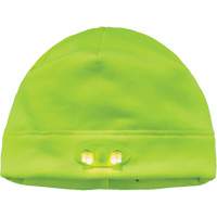 Bonnet N-Ferno &agrave; lumi&egrave;res DEL, Taille unique, Vert lime haute visibilit&eacute; Distribution Industrielle GC