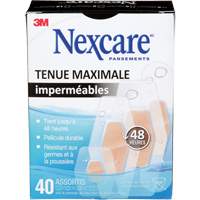Pansements imperm&eacute;ables &agrave; tenue maximale Nexcare, Assorti, Plastique, St&eacute;rile Distribution Industrielle GC