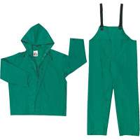 Ensemble imperm&eacute;able avec limite dinflammabilit&eacute; Dominator, Grand, Vert Distribution Industrielle GC
