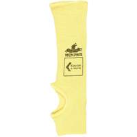 Manchon simple de s&eacute;curit&eacute; r&eacute;sistant &agrave; la coupure Cut Pro, Kevlar, 10", ASTM ANSI niveau A2, Jaune Distribution Industrielle GC